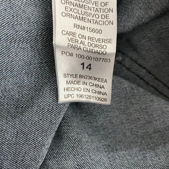 Democracy Ankle Jeans Ab Technology Women's Size 14 Cotton Blend JE-469 - Picture 10 of 11